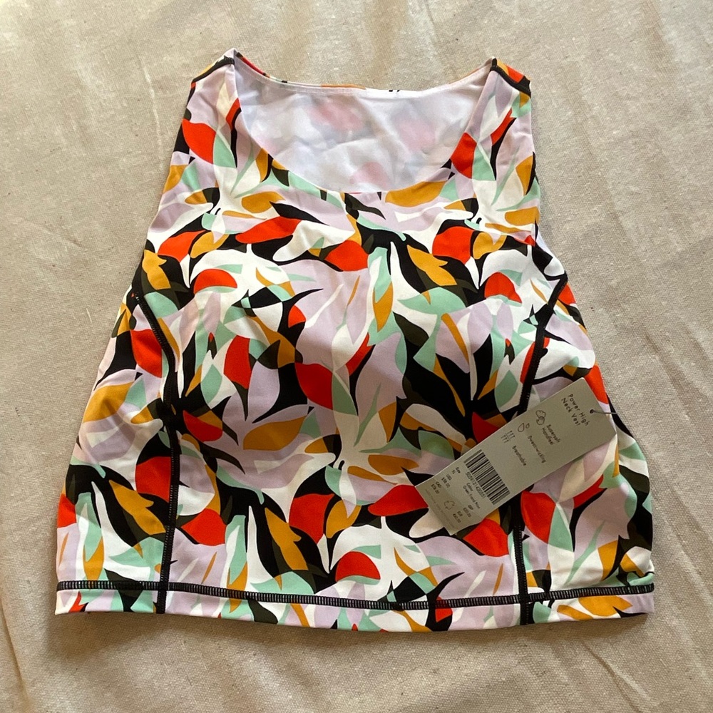 Sweaty Betty Power Printed High Neck Sports Bra - XL